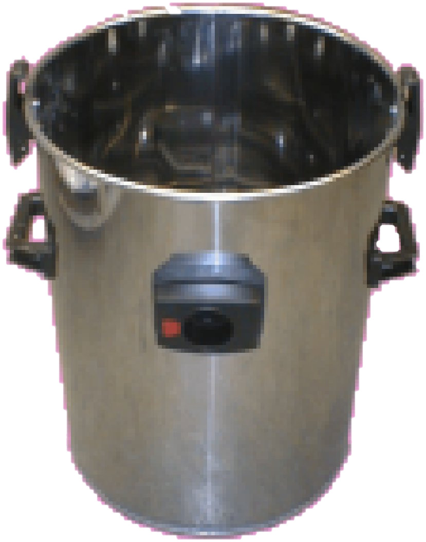 Inox cubo completo D.430 mm