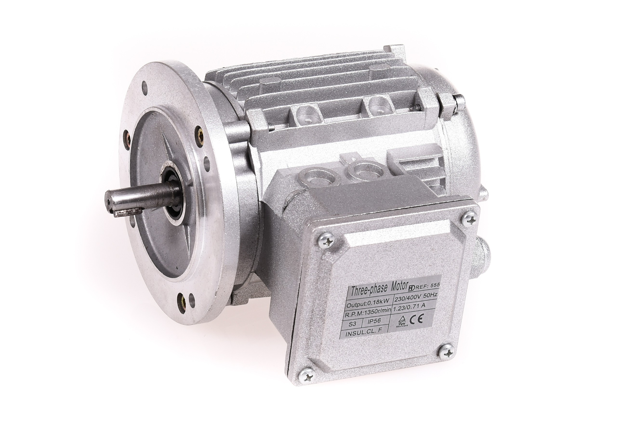 Motor 0,18KW 1500 RPM 230/400V Sin ventilación
