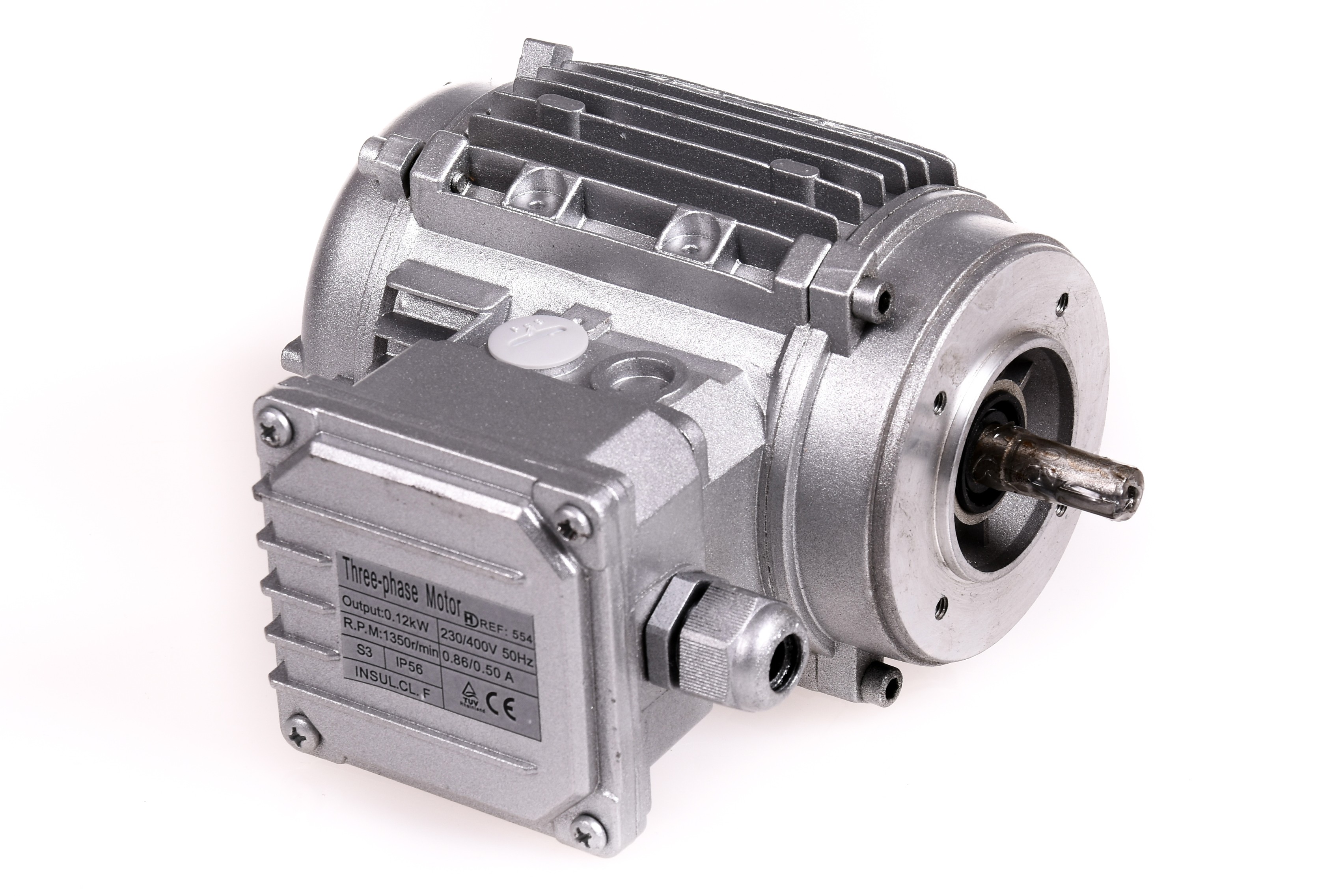 Motor 0,12KW 1500 RPM 230/400V Sin ventilación