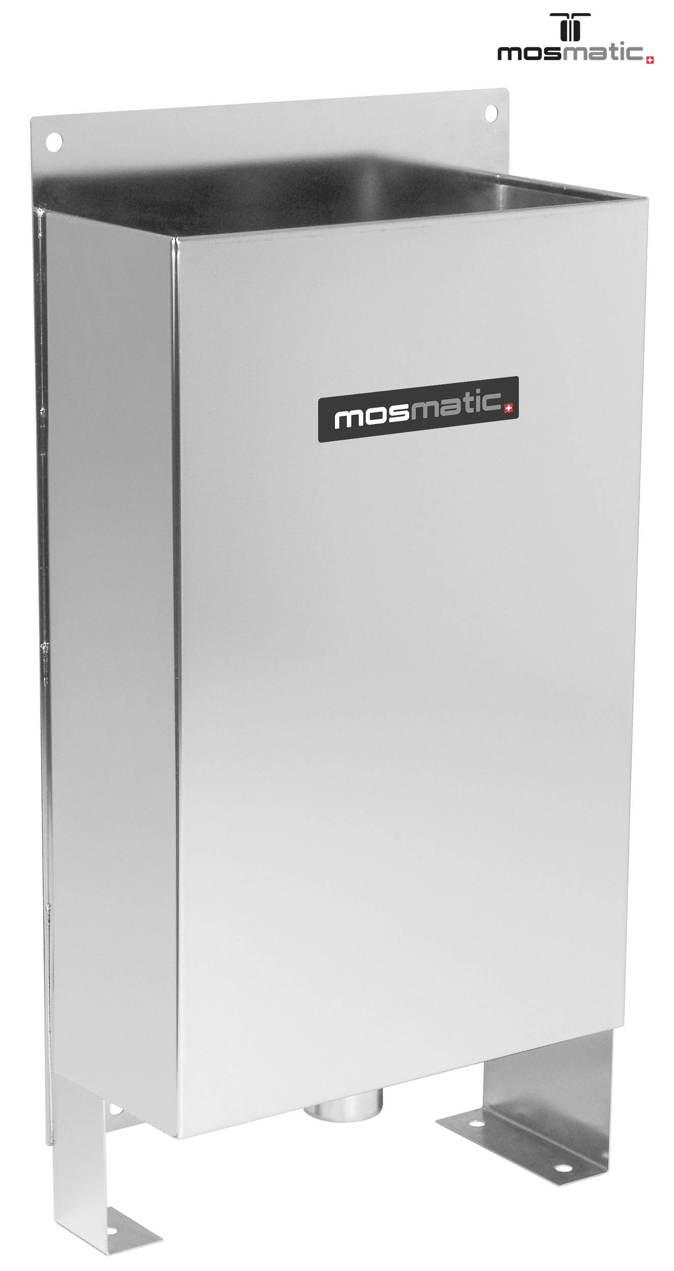 Cajón para cepillo en acero inox. Mosmatic