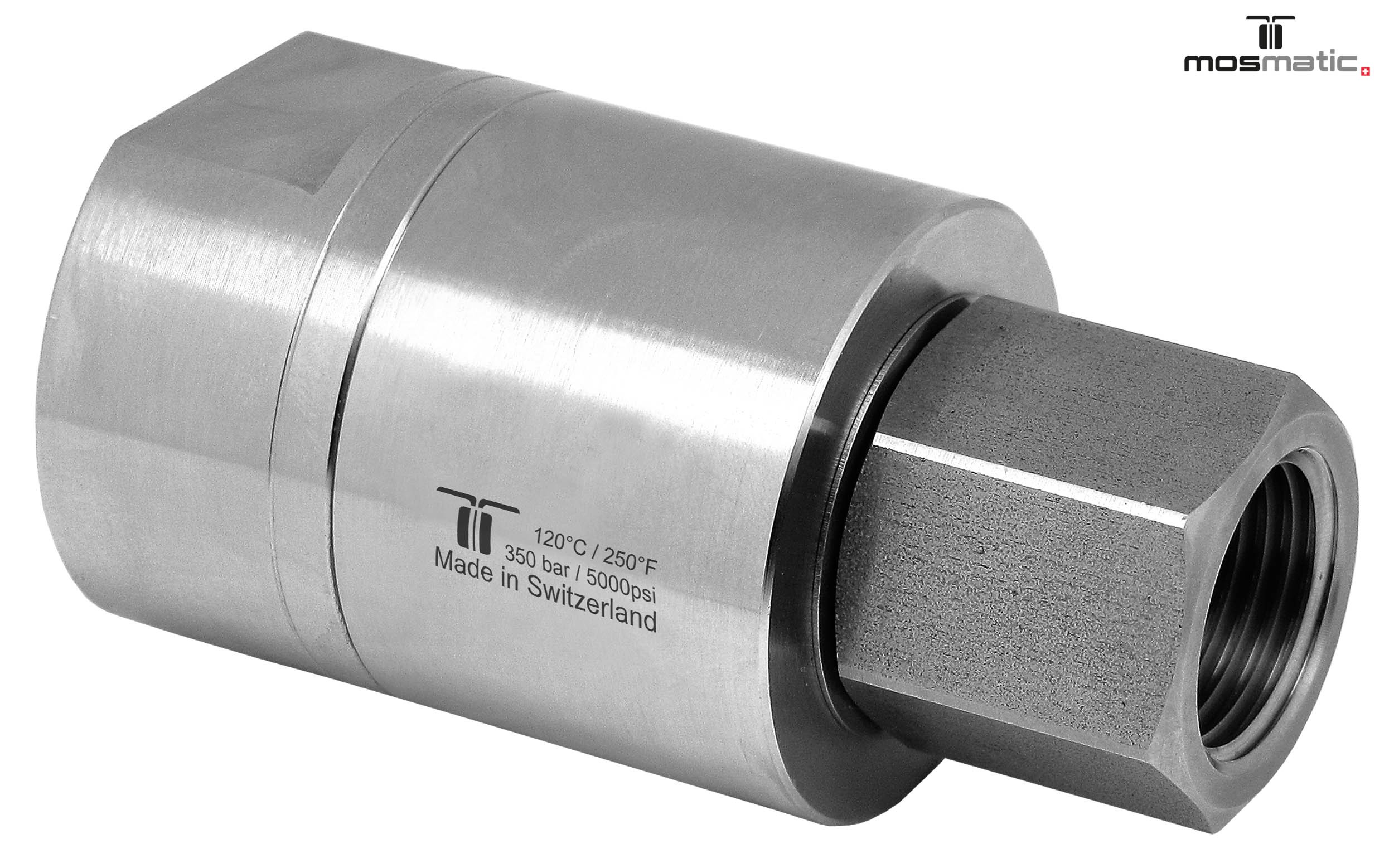Racor DGEI de alto caudal 3 Rod. G1 1/4"F-G1 1/4"F