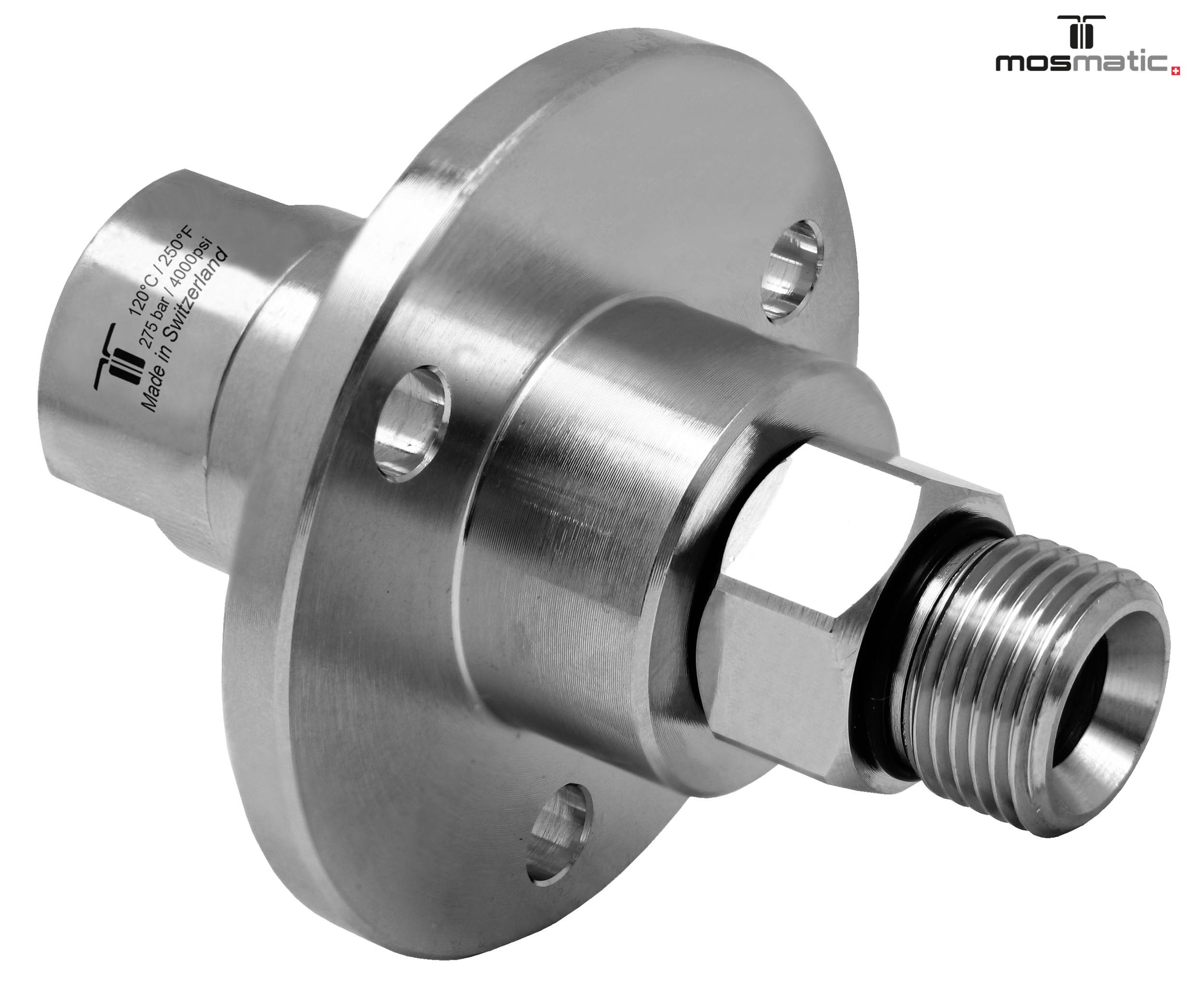 Racor giratorio recto DGF 3 Rod. G1/4"F-G3/8"M