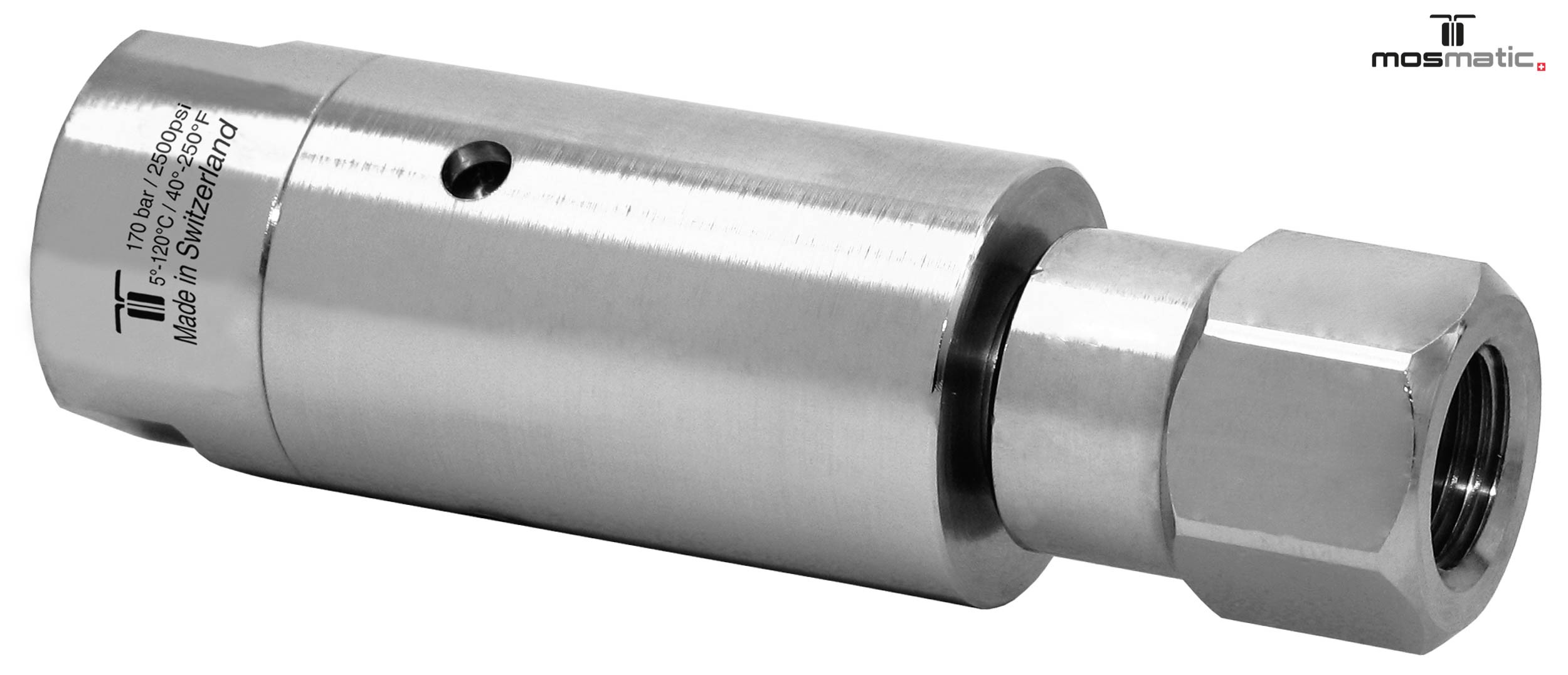 Racor giratorio recto DXLI 3 Rod. G1/4"F-G3/8"F
