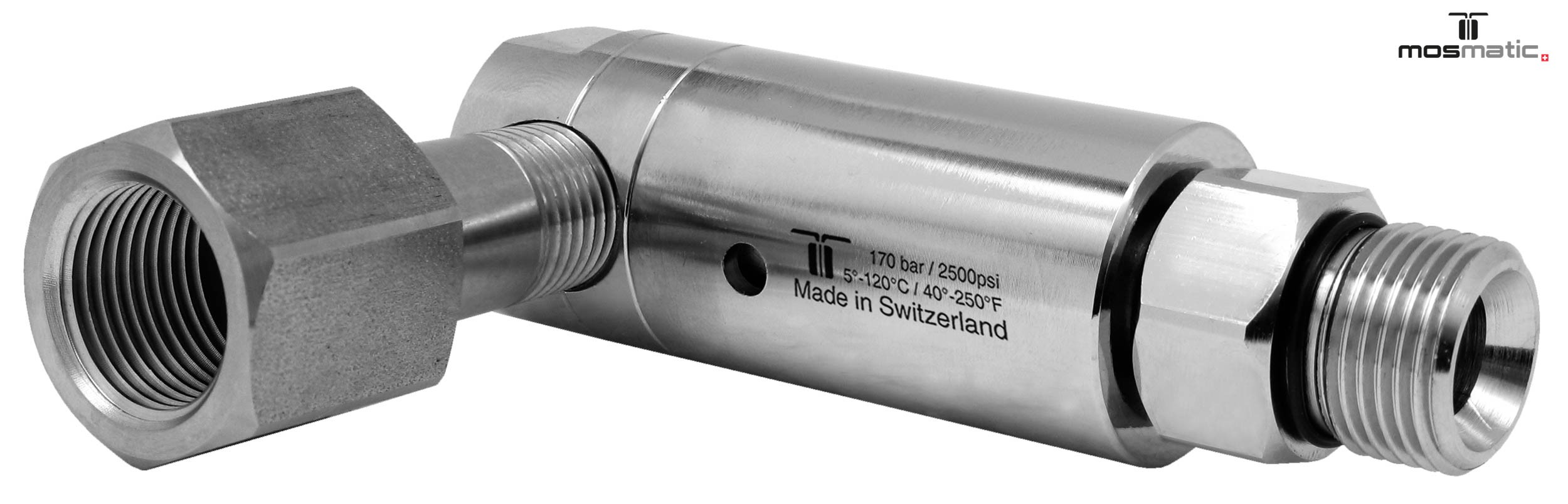 Racor giratorio 90º DXL 3 Rod. G3/8"F-G3/8"M