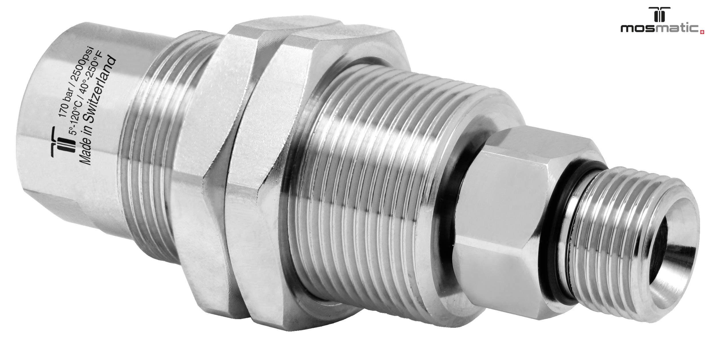Racor giratorio recto DXGI 3 Rod. G3/8"F-G3/8"M