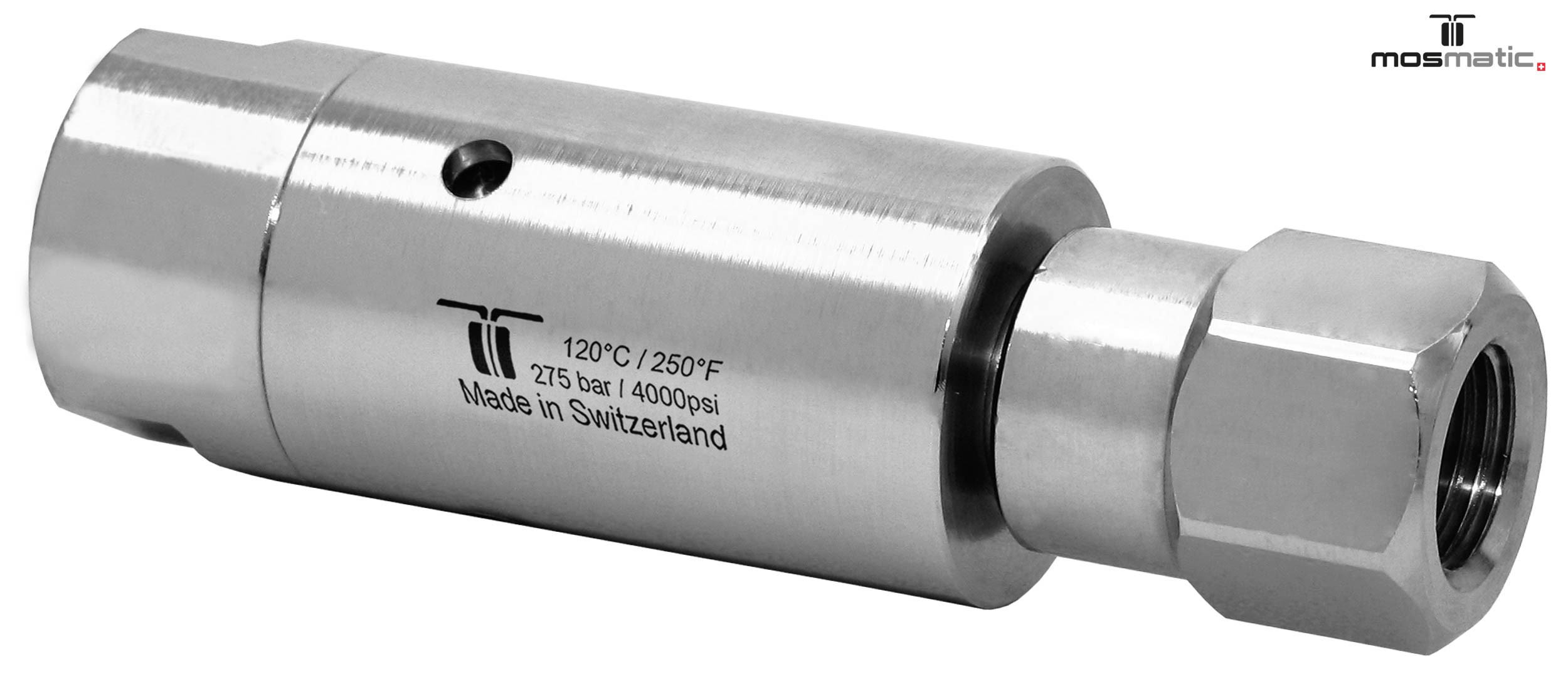 Racor giratorio recto DYL 3 Rod. G1/4"F-G3/8"F