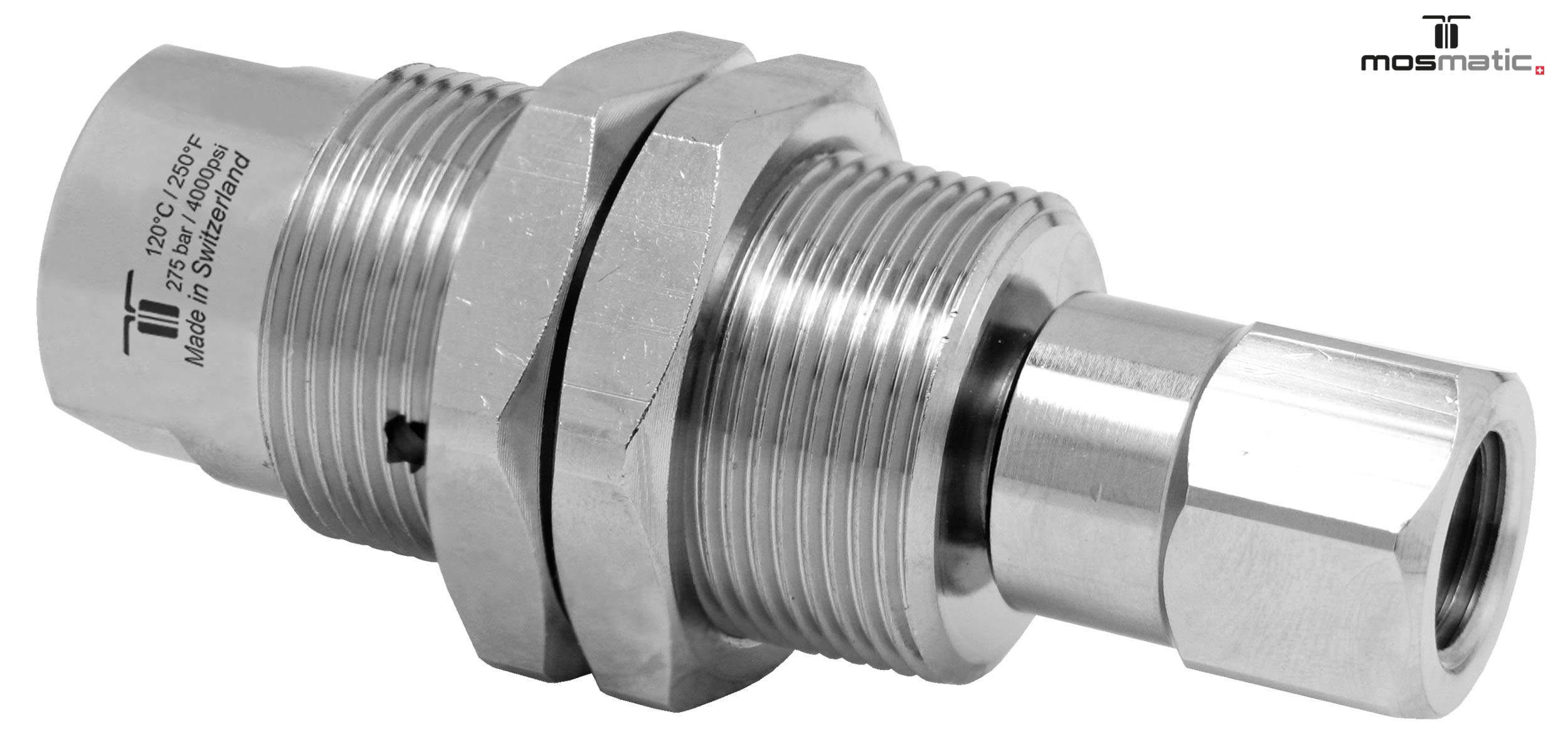 Racor giratorio recto DYG 3 Rod. G3/8"F-G3/8"F NW6