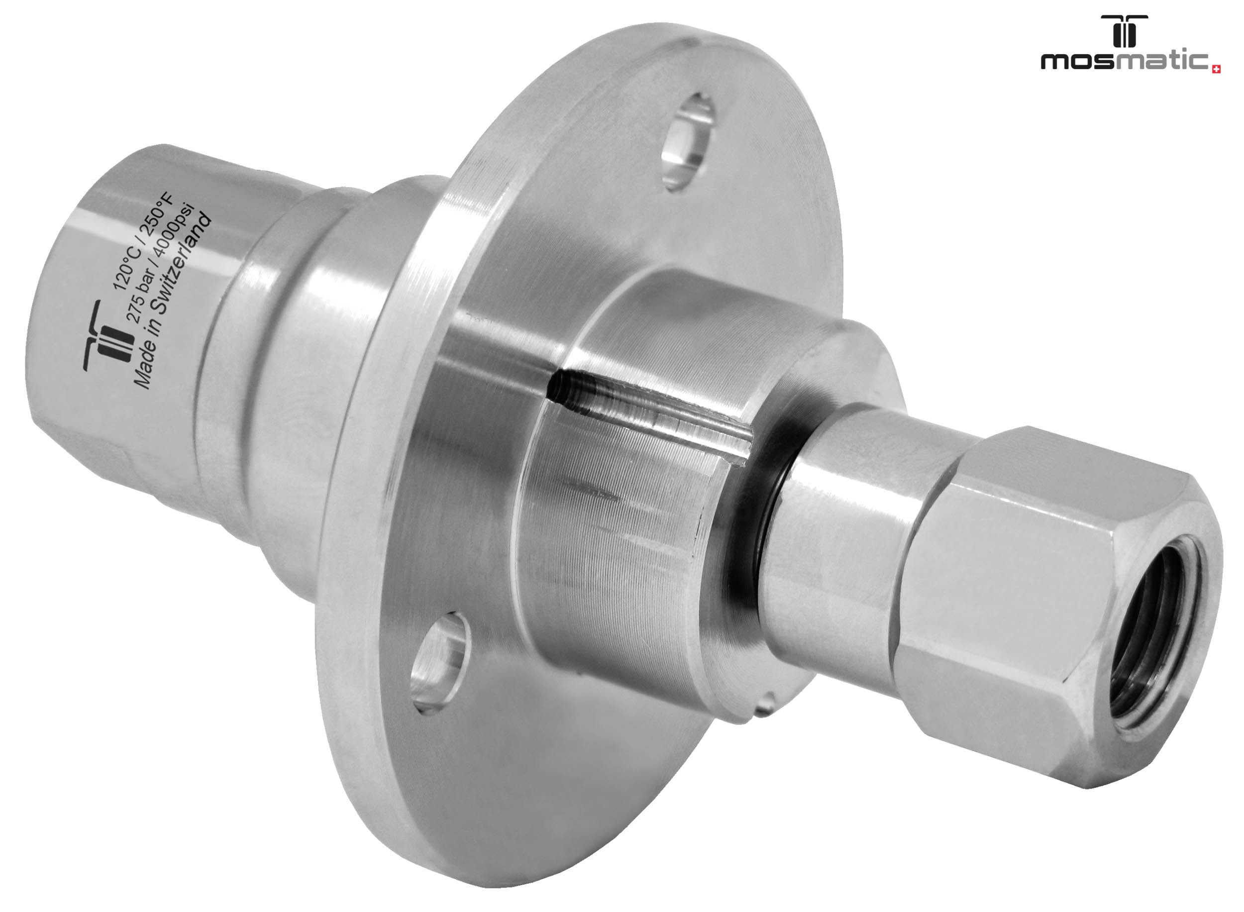 Racor giratorio recto DYF 3 Rod. G3/8"F-G3/8"F