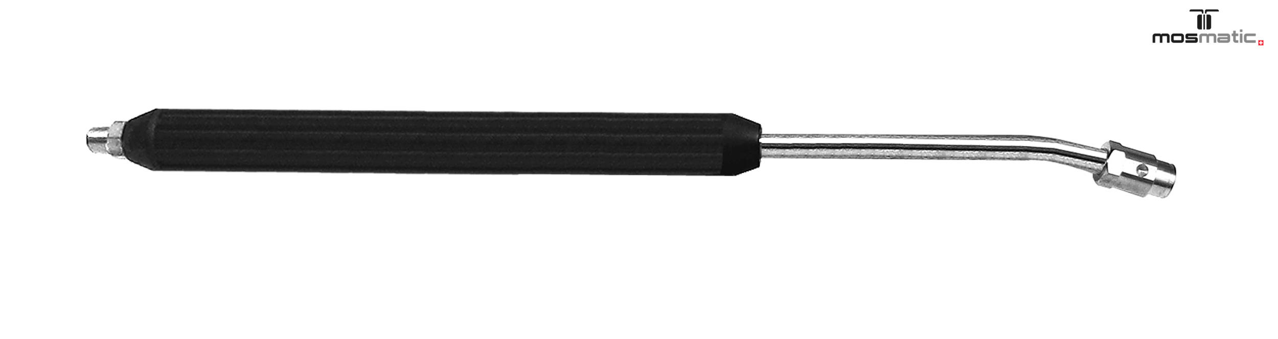 Lanza doblada Mosmatic 500mm 1/4M -1/4M sin giratorio