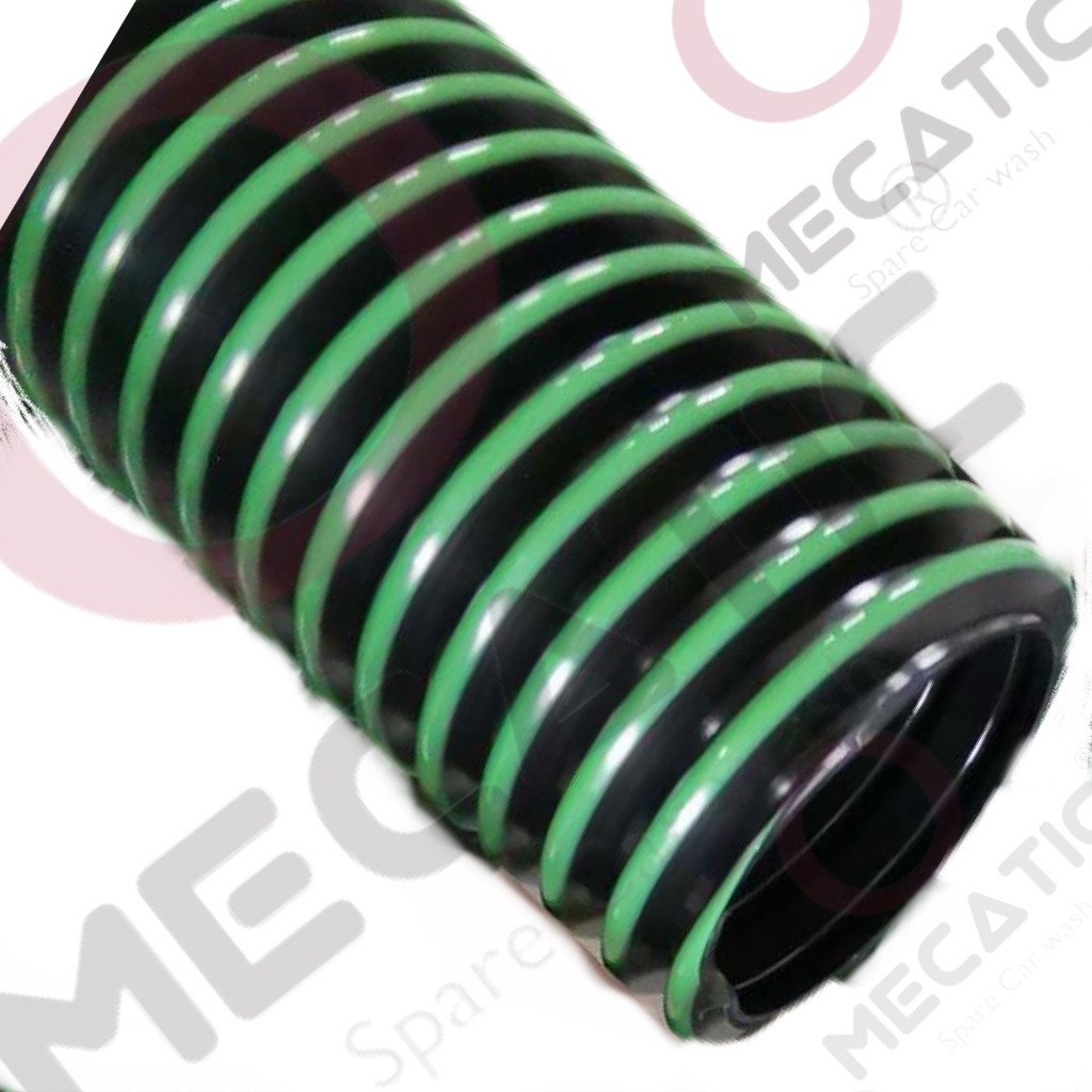 Manguera aspiración VERDE Ø38 extrarresistente (rollo 30 metros)