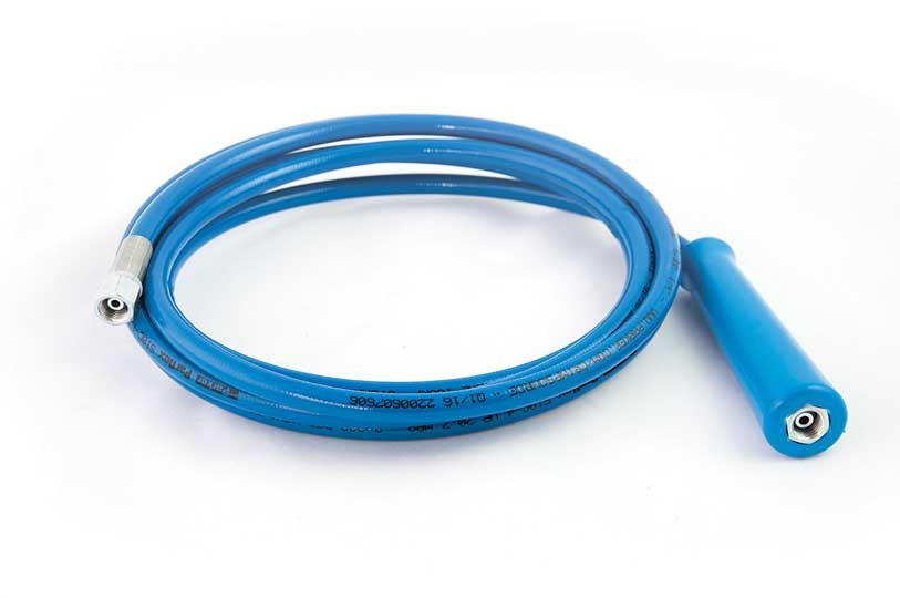 Manguera de alta presión de 5,50 m x 1/4" Parker ligera
