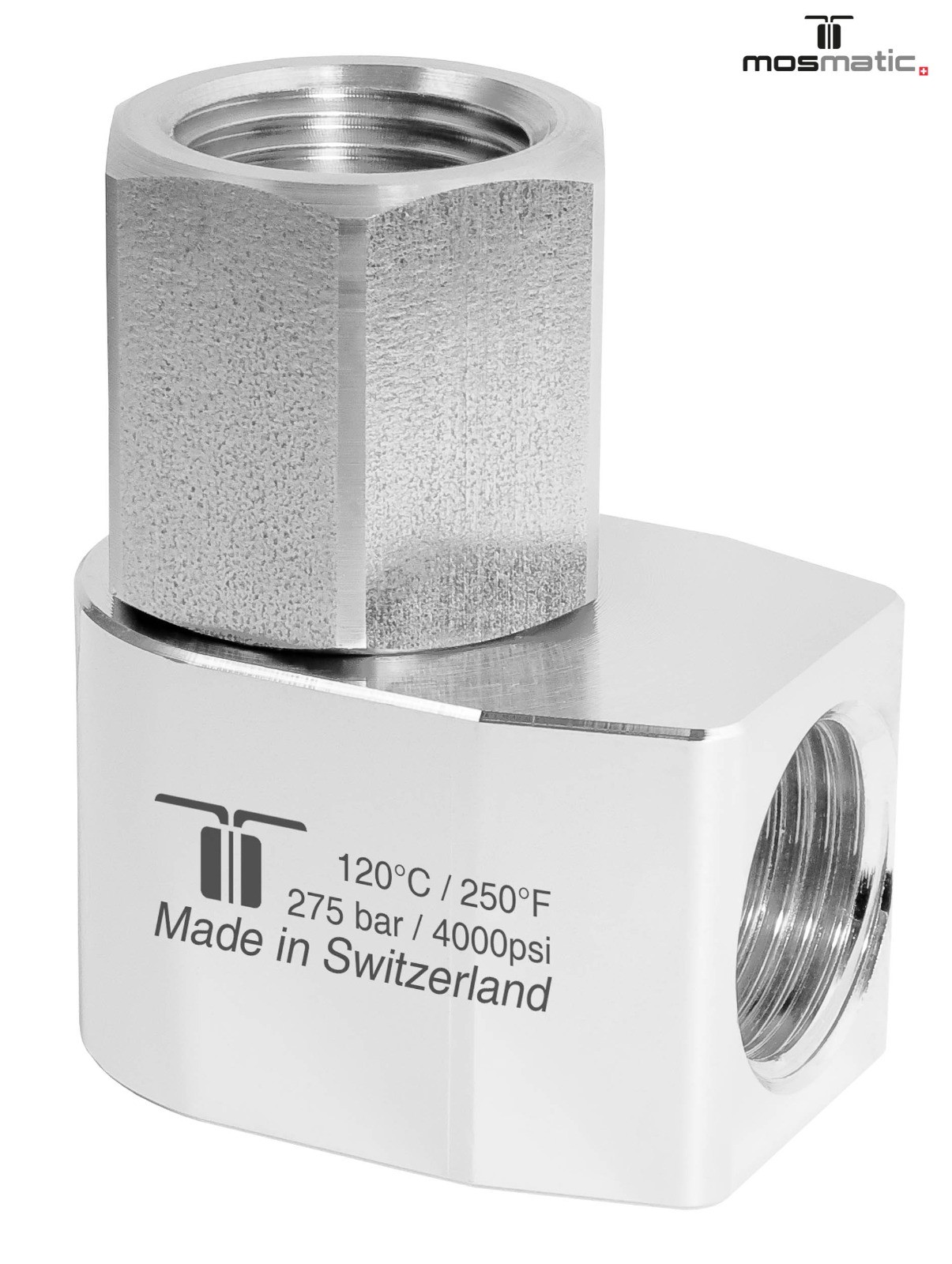 Racor 90º giratorio WDE G1/4"F-G1/4F NW7