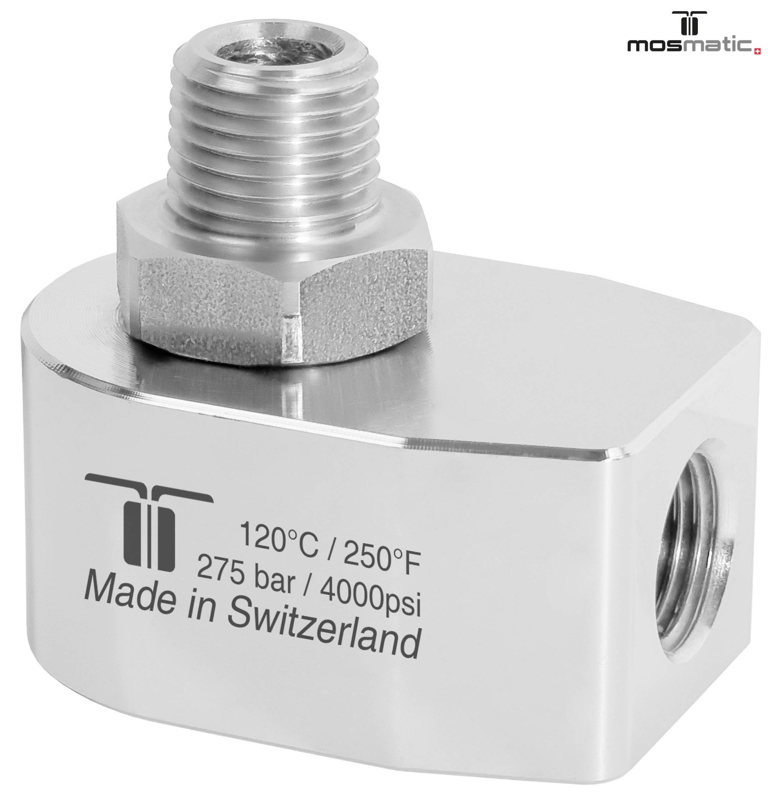 Racor 90º giratorio WDE G1/4"F-G1/4M NW7