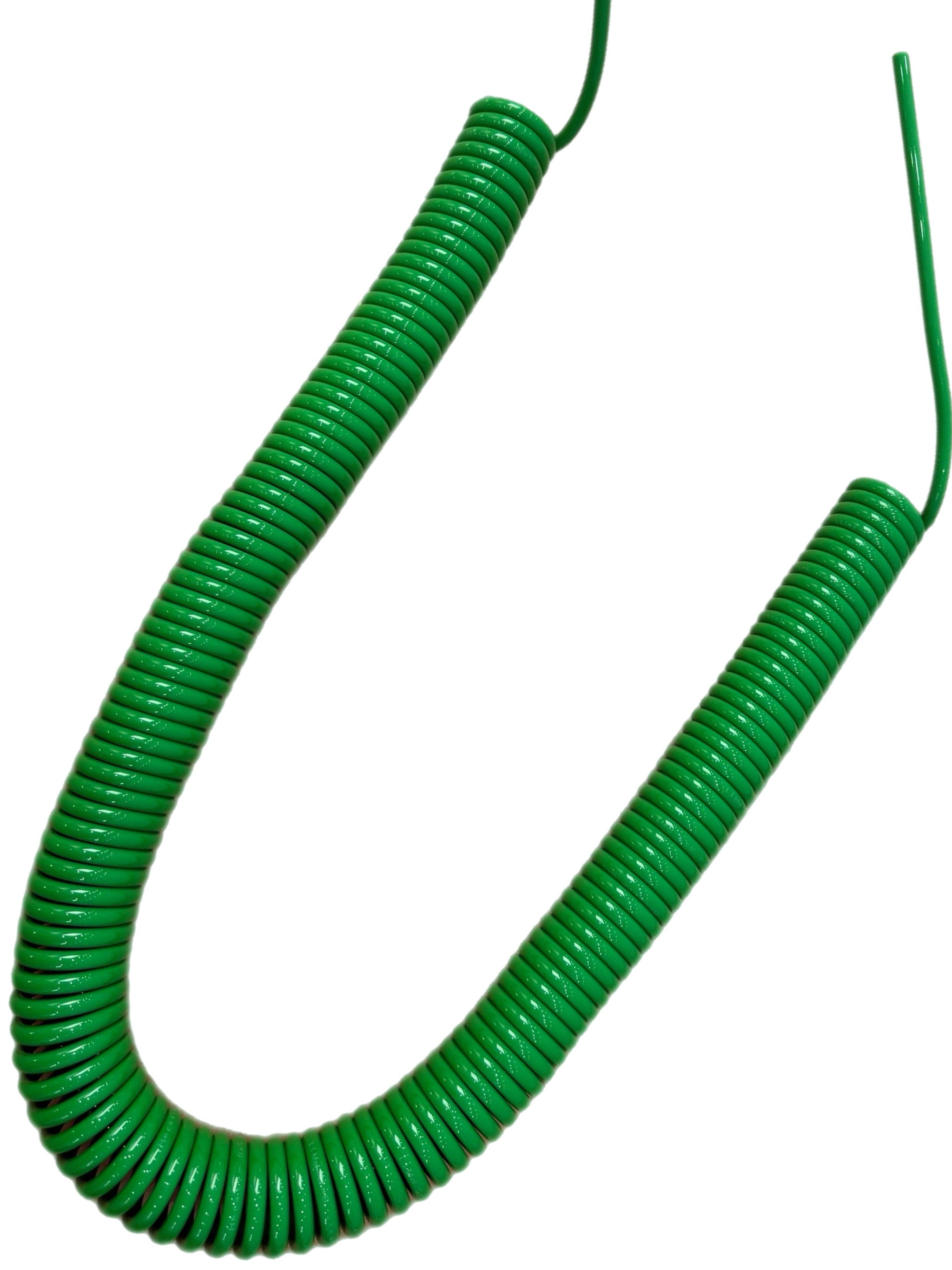 Manguera PA11 espiral 5X8 limpia llantas 15M Verde 15M