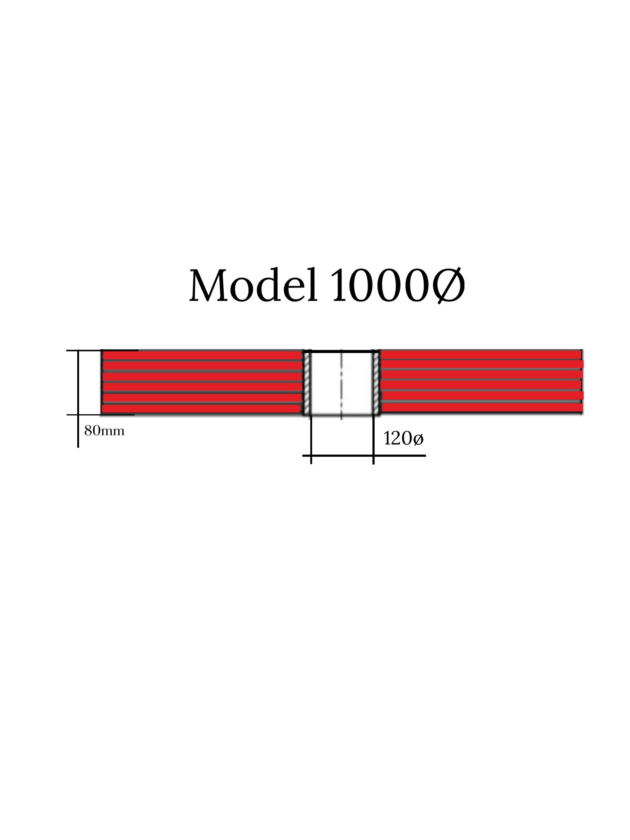 Teja Foamcarlet Ø1000 Rojo (Ceccato, Aquarama,Autoequip,Kärcher,Wash italia,,.)