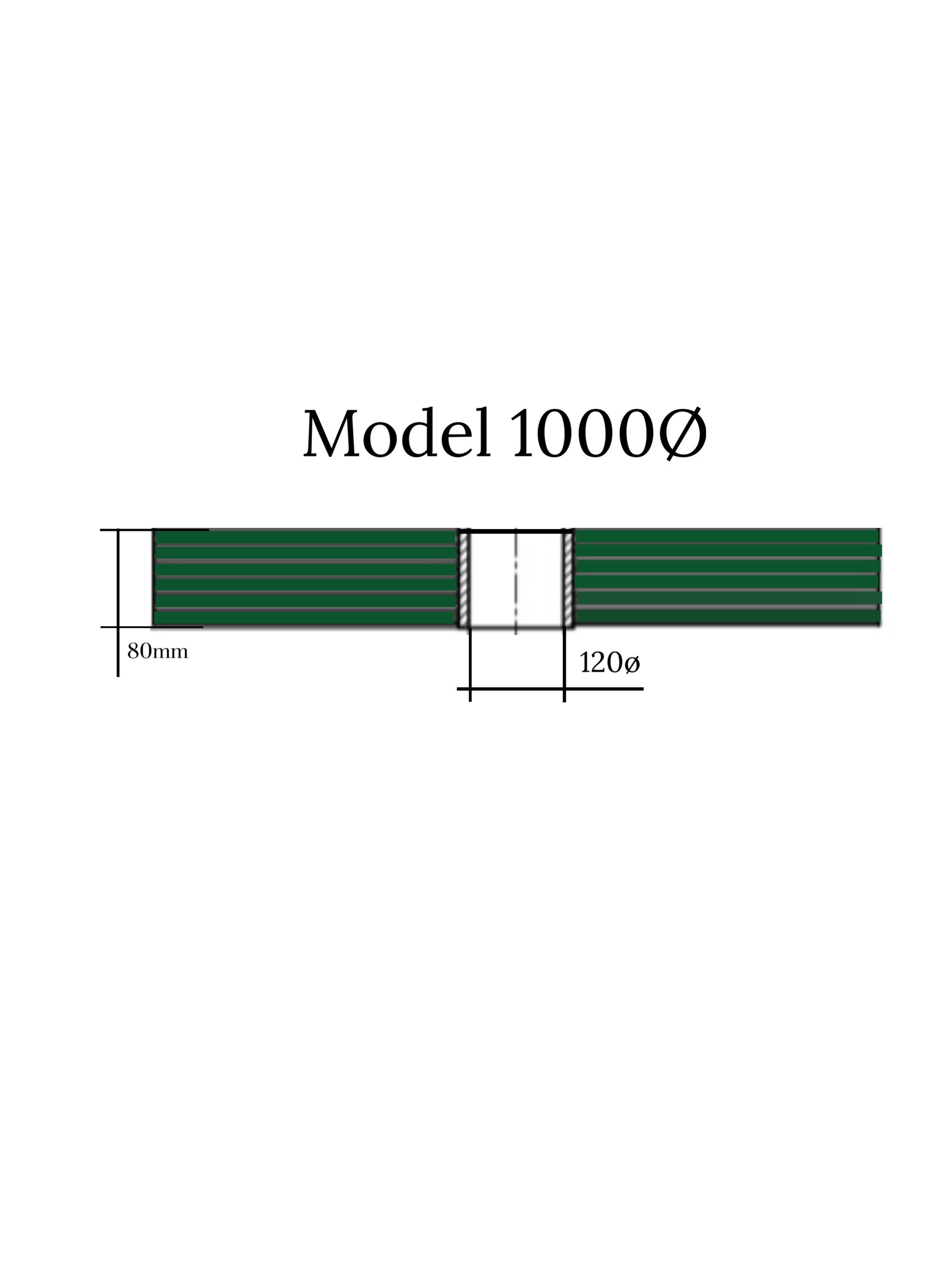 Teja Foamcarlet Ø1000 Verde Oscuro (Ceccato, Aquarama,Autoequip,Kärcher,Wash italia,,.)